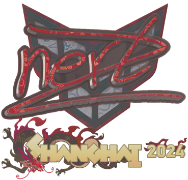Sticker | NertZ (holograficzna) | Szanghaj 2024