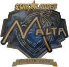 Sticker | malta (Gold) | Berlin 2019 image