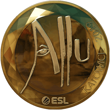 Sticker | allu (Gold) | Katowice 2019