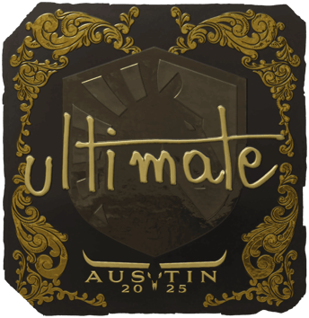 Sticker | ultimate (ゴールド) | Austin 2025