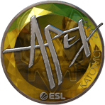 Sticker | apEX (Foil) | Katowice 2019