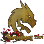 Sticker | Team Spirit (Gold) | Shanghai 2024