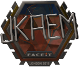 Sticker | jkaem (Foil) | London 2018 image