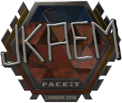 Sticker | jkaem (Foil) | Londres 2018