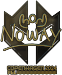 Sticker | noway (Gold) | Copenhagen 2024