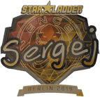 Sticker | sergej (Gold) | Berlin 2019 image