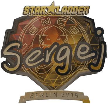 Sticker | sergej(金色)| 2019年柏林锦标赛