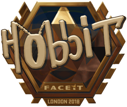 Sticker | Hobbit (Gold) | London 2018
