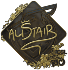 Sticker | aliStair (Gold) | Rio 2022 image