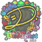 Sticker | dumau (Holo) | Budapest 2025