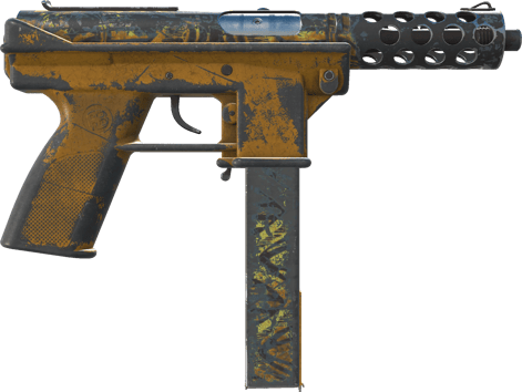 Preview image 2 of Tec-9 | Banana Leaf (Battle-Scarred)