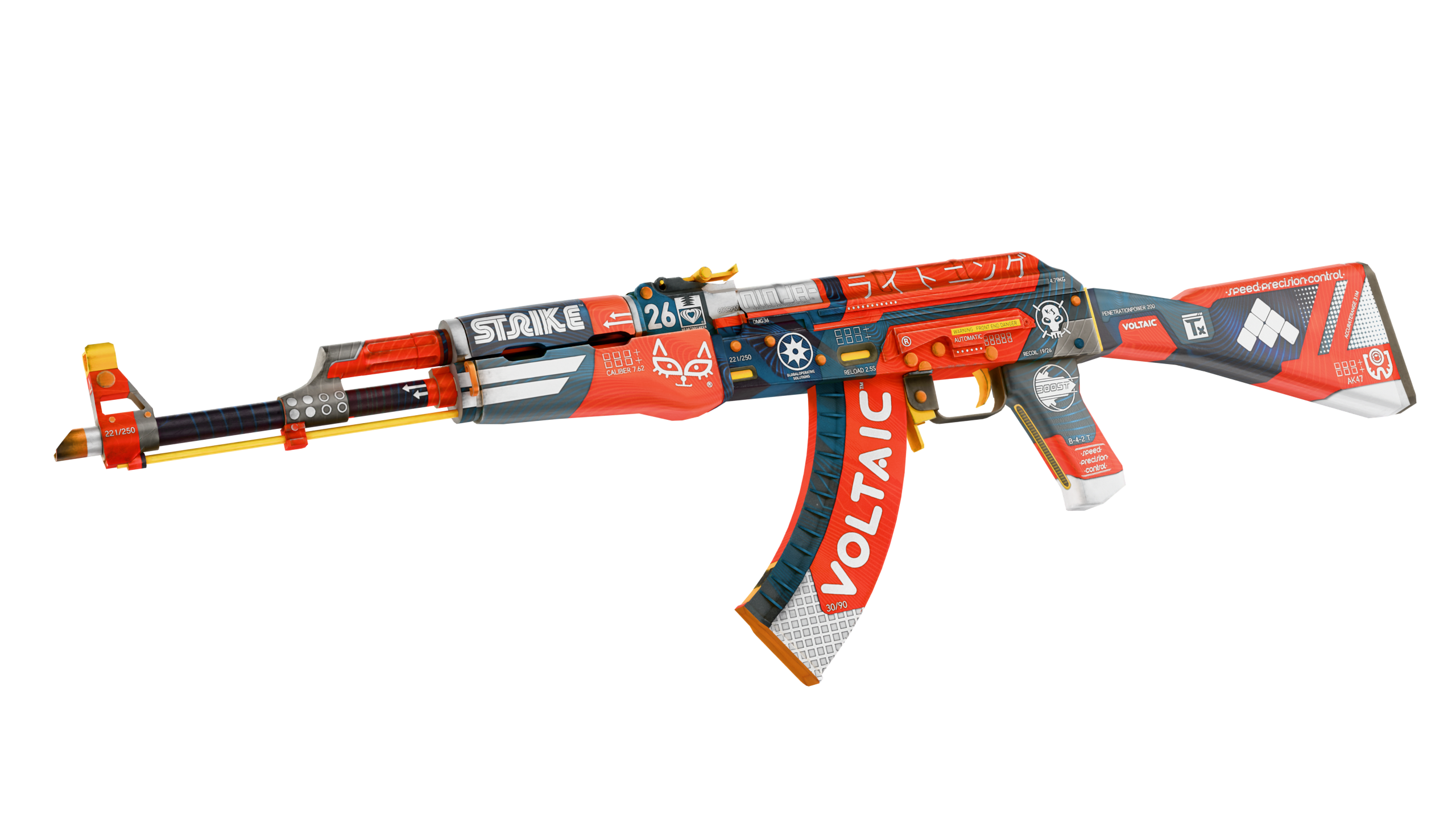 Preview image 2 of AK-47 | Bloodsport (Factory New)