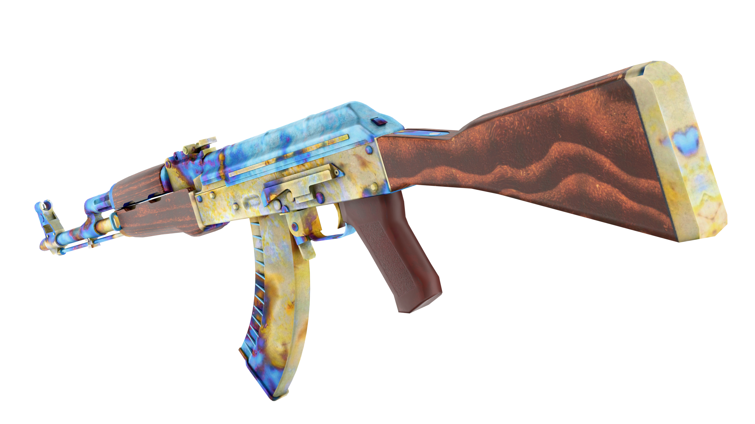 Preview image 3 of AK-47 | Case Hardened (Factory New)