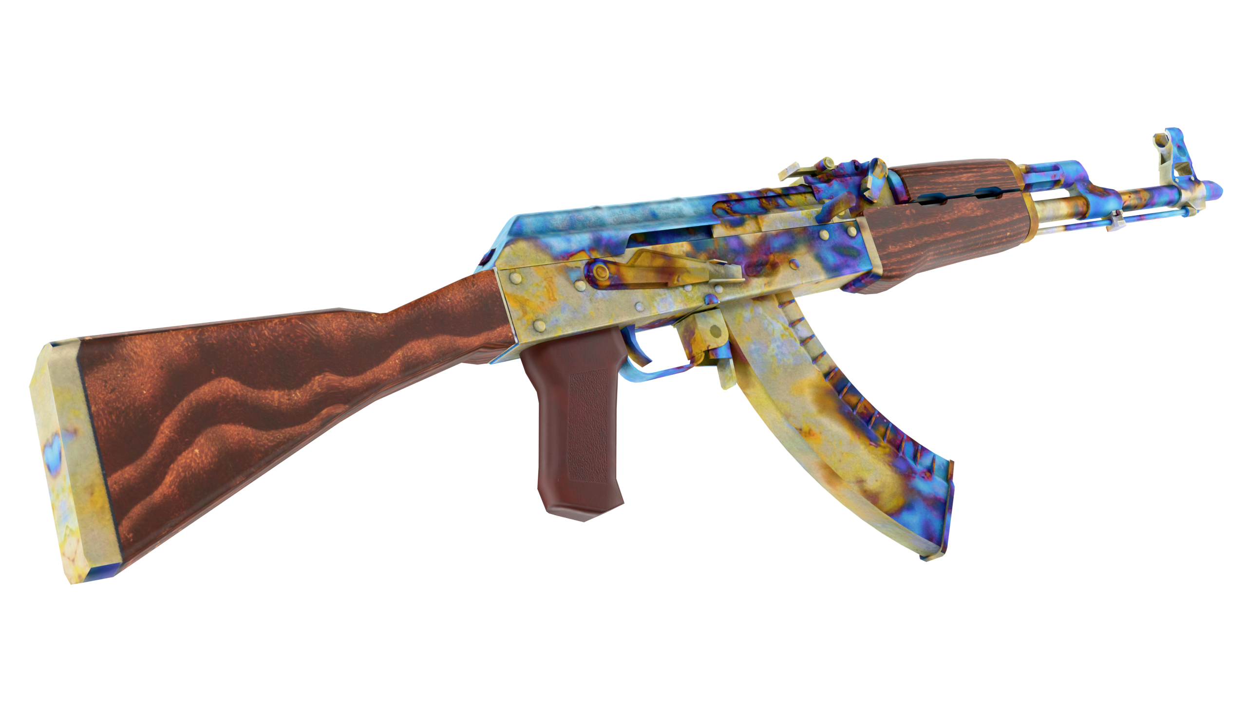 Preview image 4 of AK-47 | Case Hardened (Factory New)