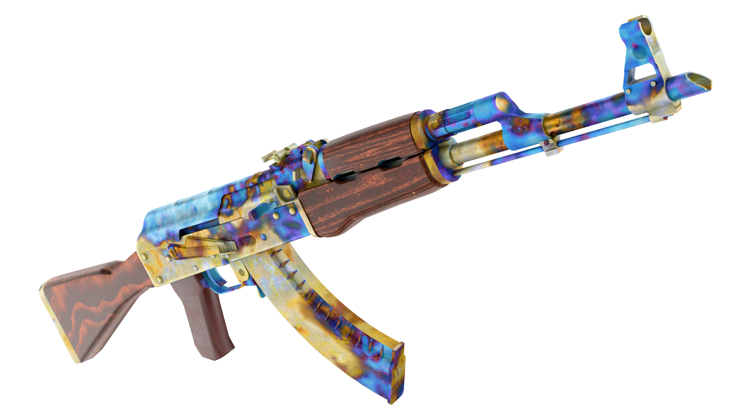 Preview image 5 of AK-47 | Case Hardened (Factory New)