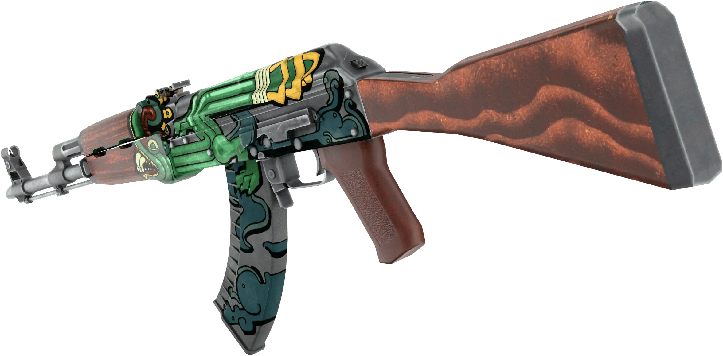 Preview image 3 of AK-47 | Fire Serpent (Factory New)