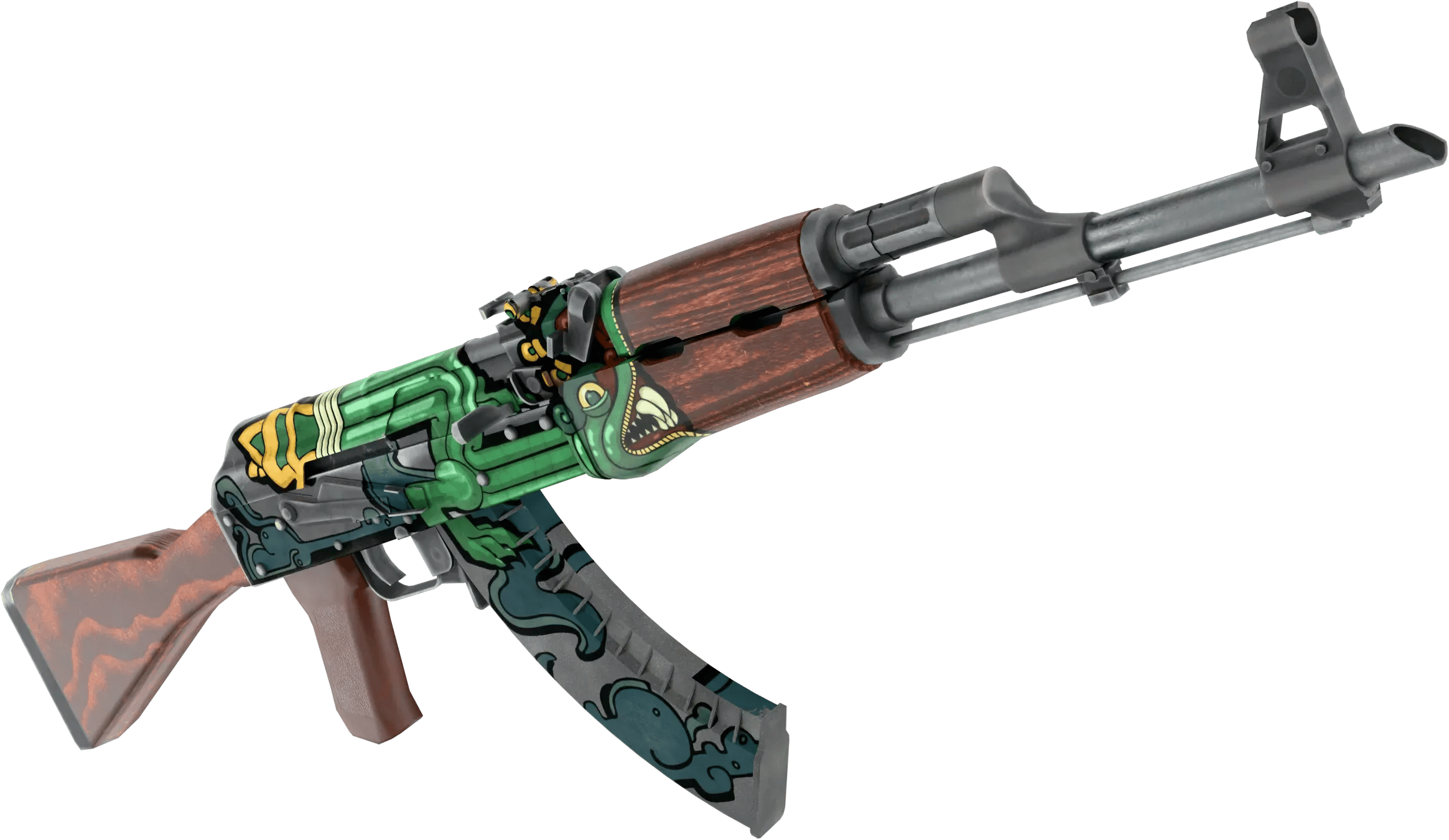 Preview image 5 of AK-47 | Fire Serpent (Factory New)