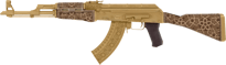 AK-47 | Gold Arabesque image