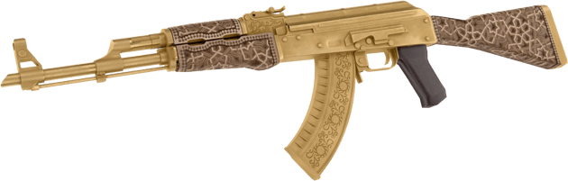 Preview image 2 of AK-47 | Arabesco dorado (Recién fabricado)