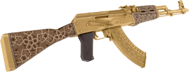 Preview image 4 of AK-47 | Arabesco dorado (Recién fabricado)