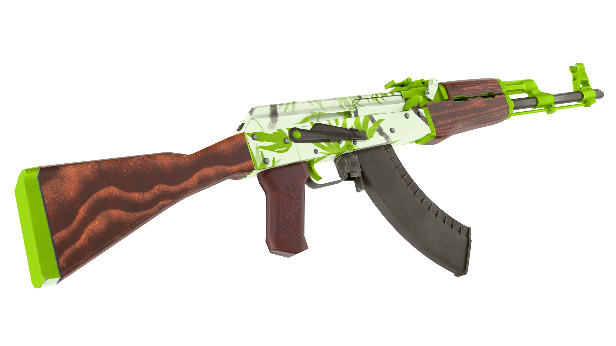 Preview image 4 of AK-47 | Hydroponic (Factory New)