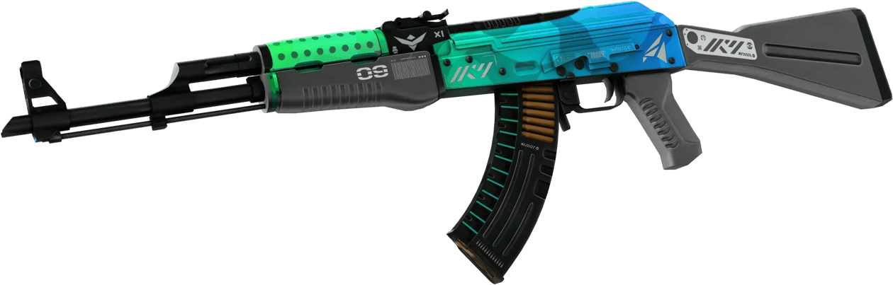 Preview image 2 of AK-47 | Ice Coaled (Factory New)