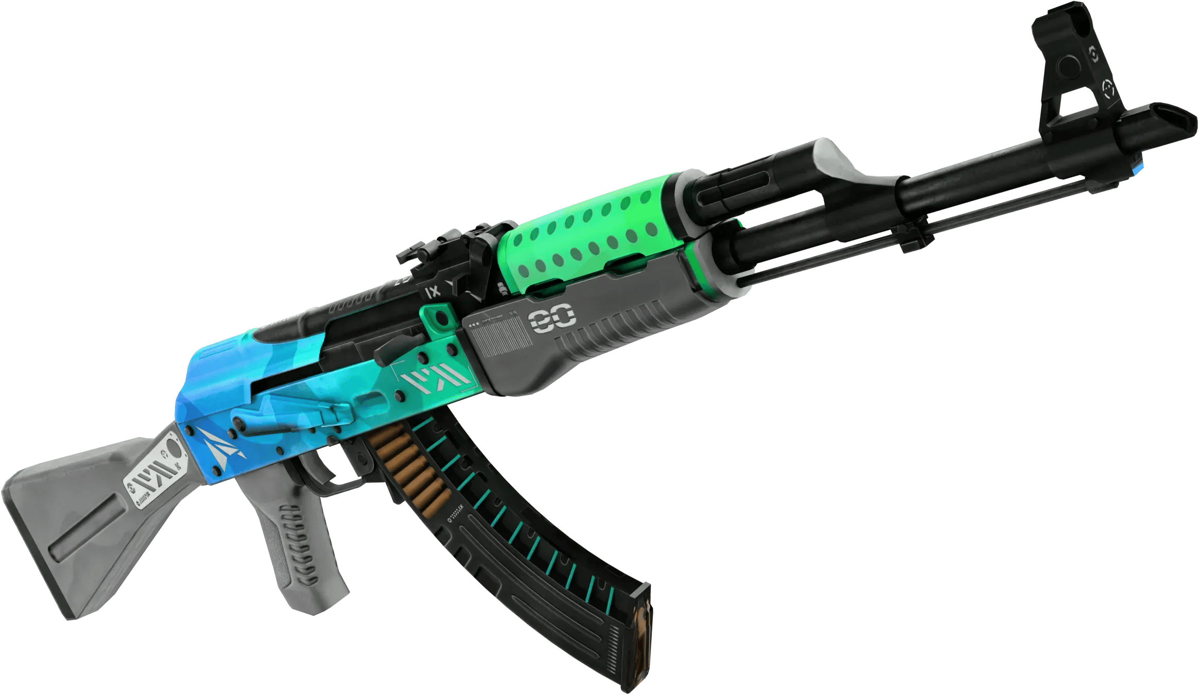 StatTrak™ AK-47 | Ice Coaled (FN - Mới cứng)