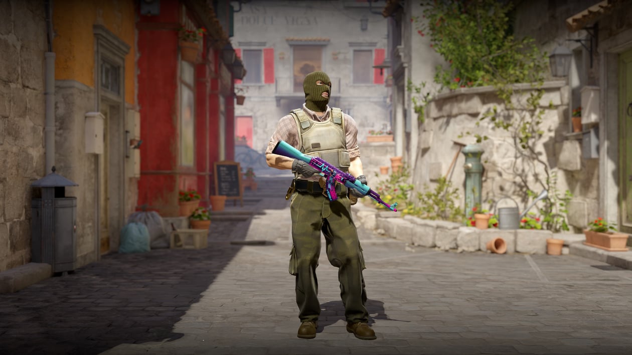 Preview image 6 of AK-47 | Neon Rider (Nuovo di fabbrica)