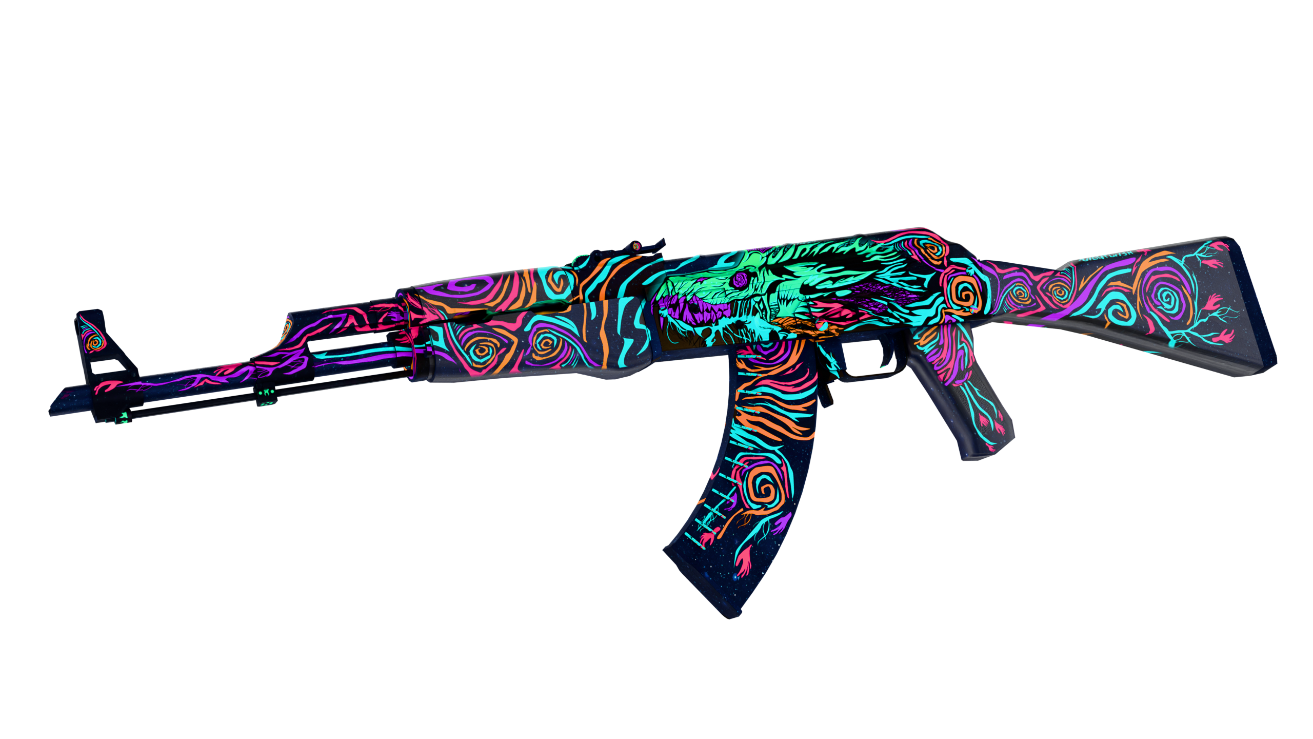 Preview image 2 of StatTrak™ AK-47 | 黑夜迷願 (全新出廠)