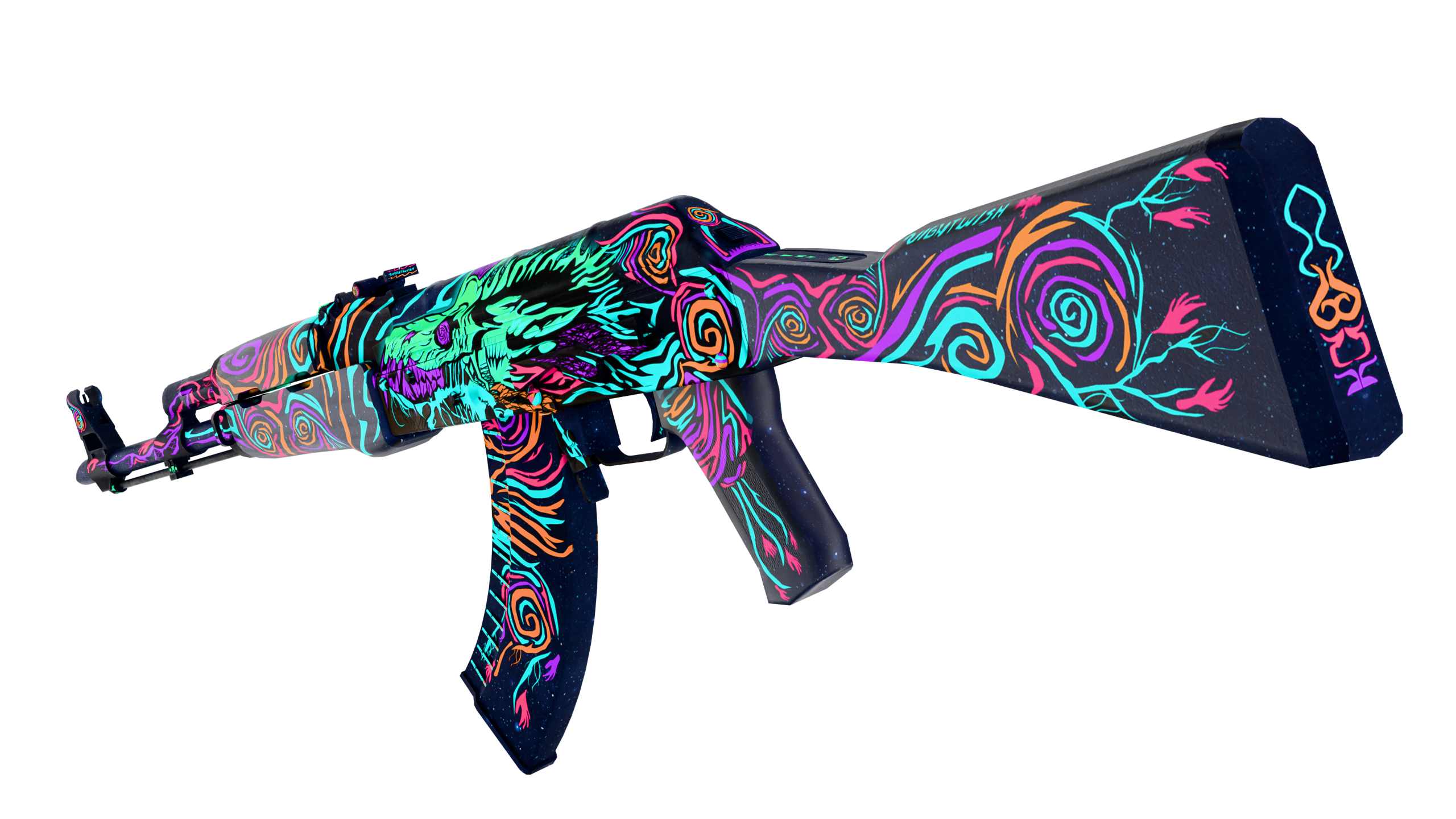 Preview image 3 of StatTrak™ AK-47 | 黑夜迷願 (全新出廠)