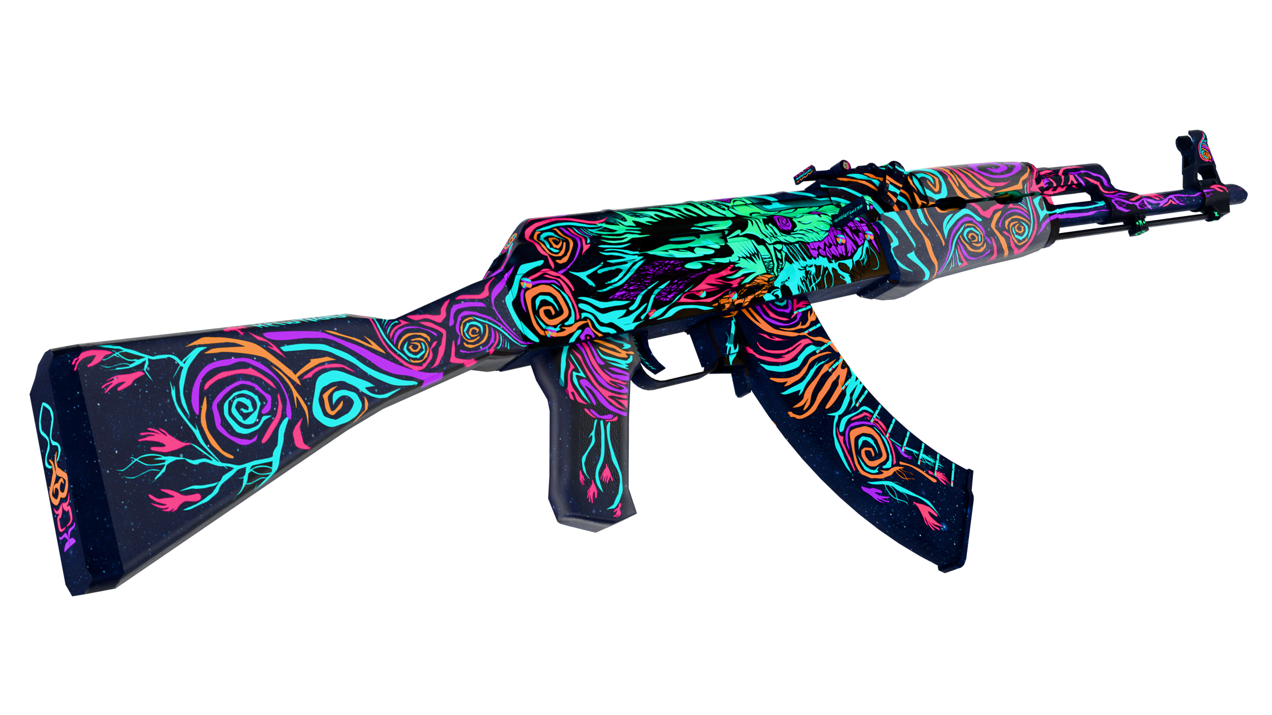 Preview image 4 of StatTrak™ AK-47 | 黑夜迷願 (全新出廠)