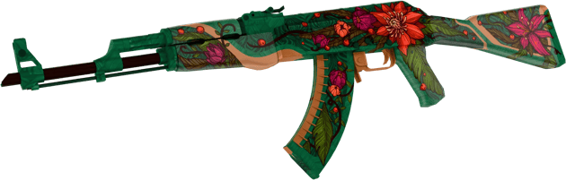 Preview image 2 of AK-47 | Wild Lotus (Nuovo di fabbrica)