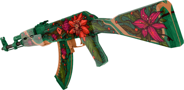 Preview image 3 of AK-47 | Wild Lotus (Nuovo di fabbrica)