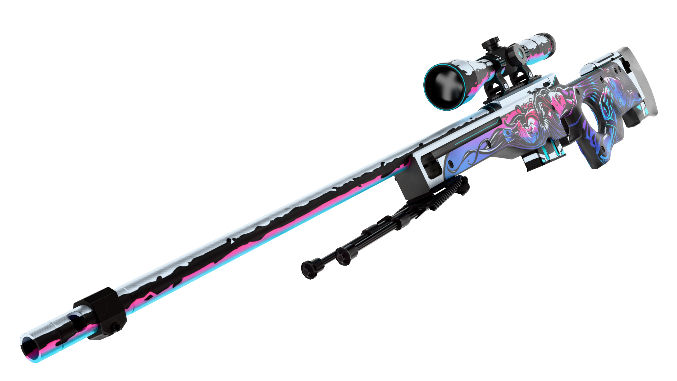 Preview image 2 of AWP | Neo-Noir (Suoraan tehtaalta)