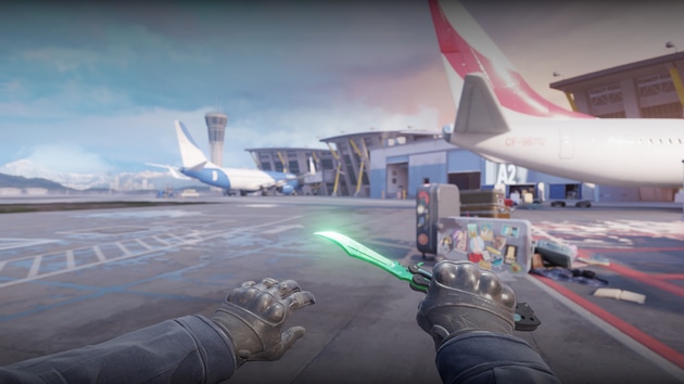 Preview image 7 of ★ Butterfly Knife | Gamma Doppler Emerald (Factory New)