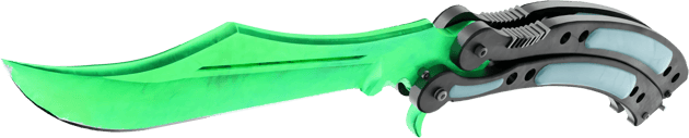 Canivete Borboleta (★) | Gamma Doppler Esmeralda