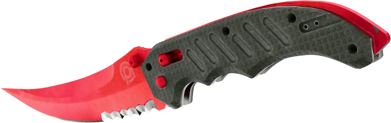 Preview image 3 of ★ StatTrak™ Flip Knife | Doppler Ruby (Factory New)