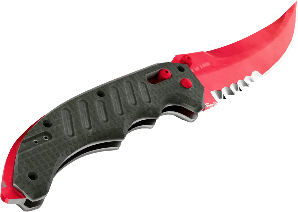 Preview image 4 of ★ StatTrak™ Flip Knife | Doppler Ruby (Factory New)