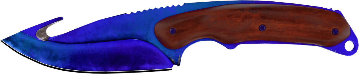 Preview image 1 of ★ StatTrak™ Gut Knife | Doppler Sapphire (Factory New)