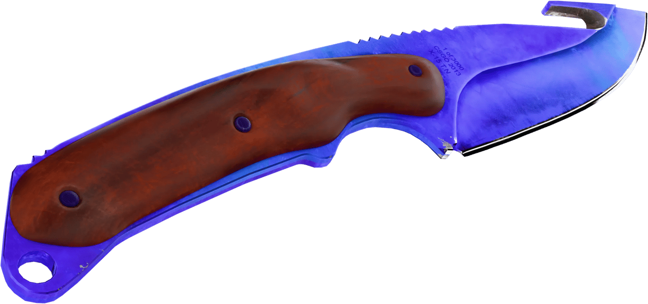 Preview image 4 of ★ StatTrak™ Gut Knife | Doppler Sapphire (Factory New)