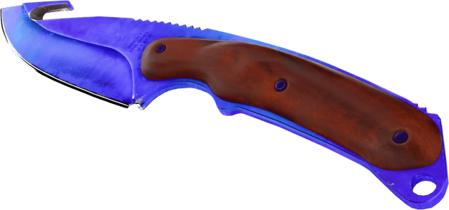 Preview image 4 of Faca Gut Hook (★) | Doppler Safira (Factory new)