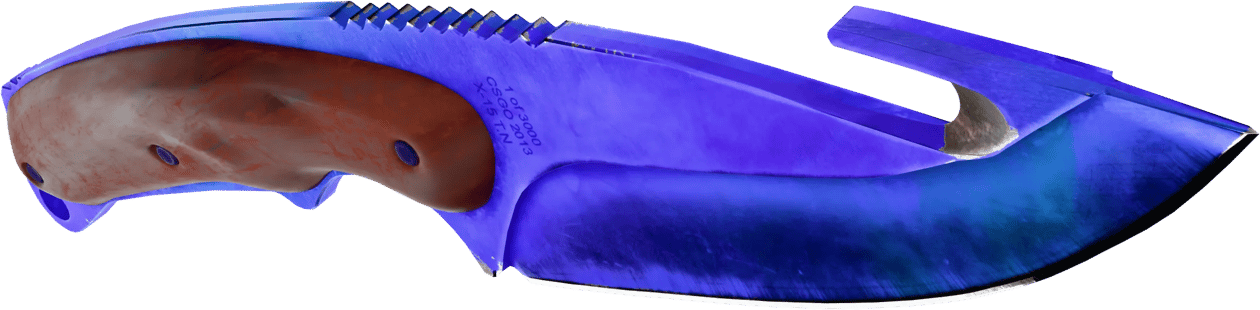 Preview image 5 of ★ StatTrak™ Gut Knife | Doppler Sapphire (Factory New)