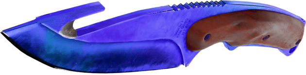 Preview image 5 of Faca Gut Hook (★) | Doppler Safira (Factory new)