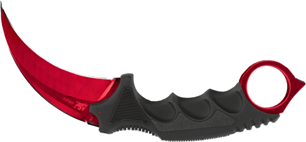 ★ Karambit | Doppler Ruby (Recién fabricado)