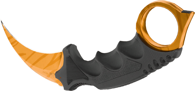 Preview image 3 of ★ StatTrak™ Karambit | Dent de tigre (Neuve)