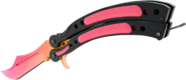 Preview image 3 of ★ Cuchillo Mariposa | Descolorido (Recién fabricado)