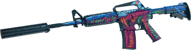 Preview image 2 of M4A1-S | Hyper Beast (Factory New)