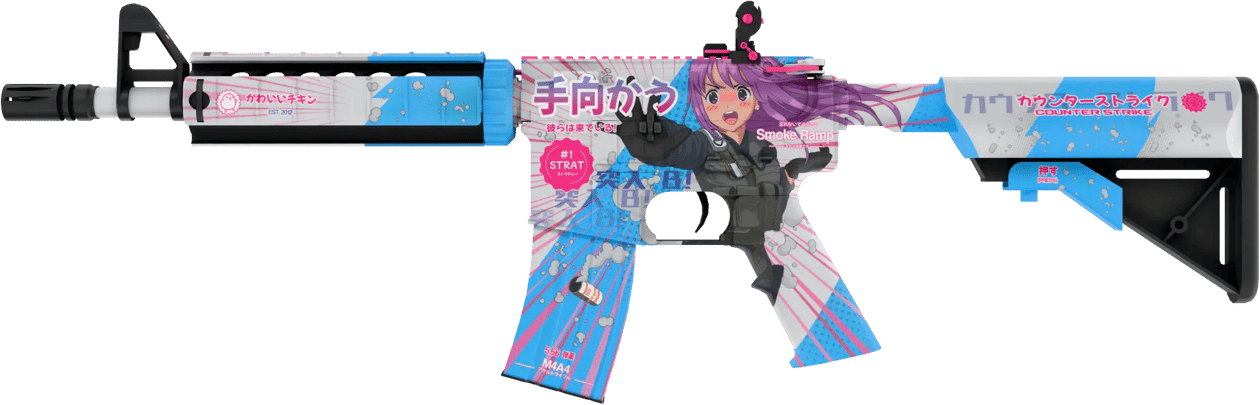 Preview image 1 of M4A4 | Temukau (Factory New)