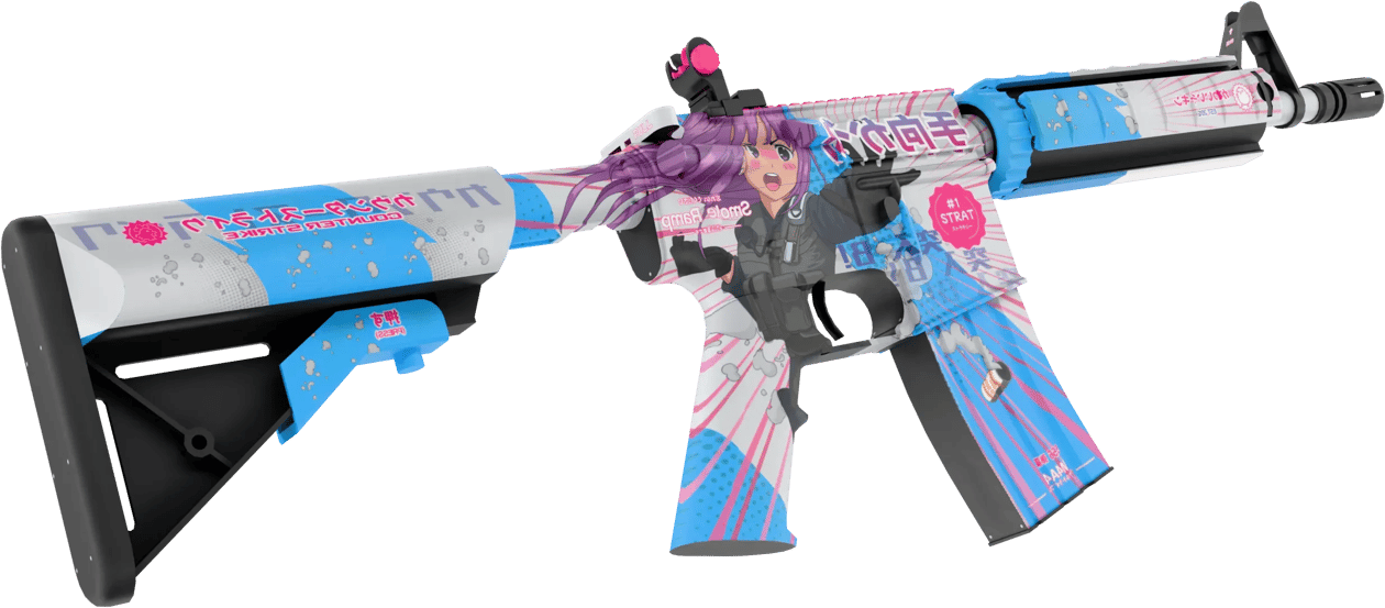 Preview image 4 of M4A4 | Temukau (Factory New)