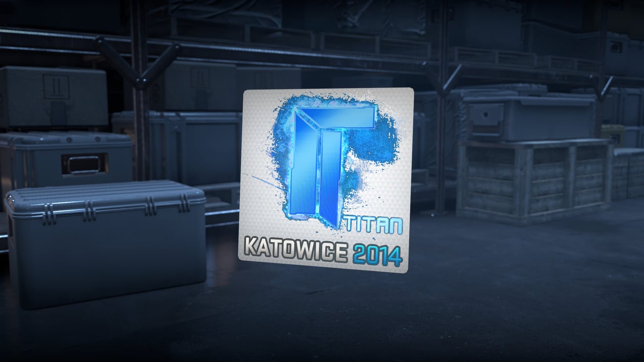 Preview image 2 of Sticker | Titan (Holo) | Katowice 2014